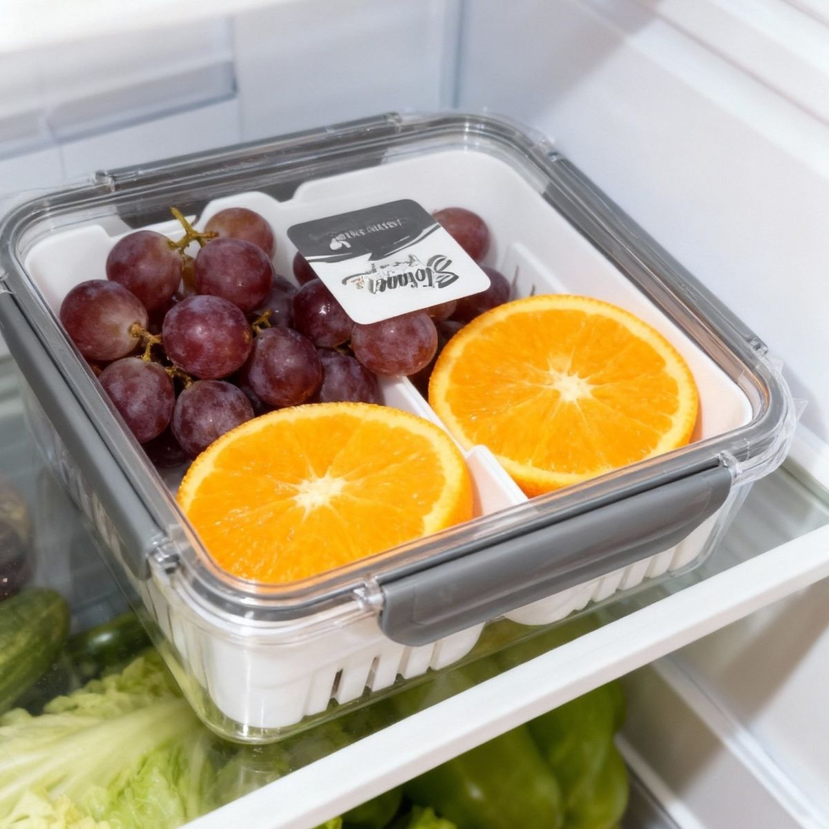 GENERICO - Pack x 3 Organizadores De Frutas y Verduras Para Refrigeradora