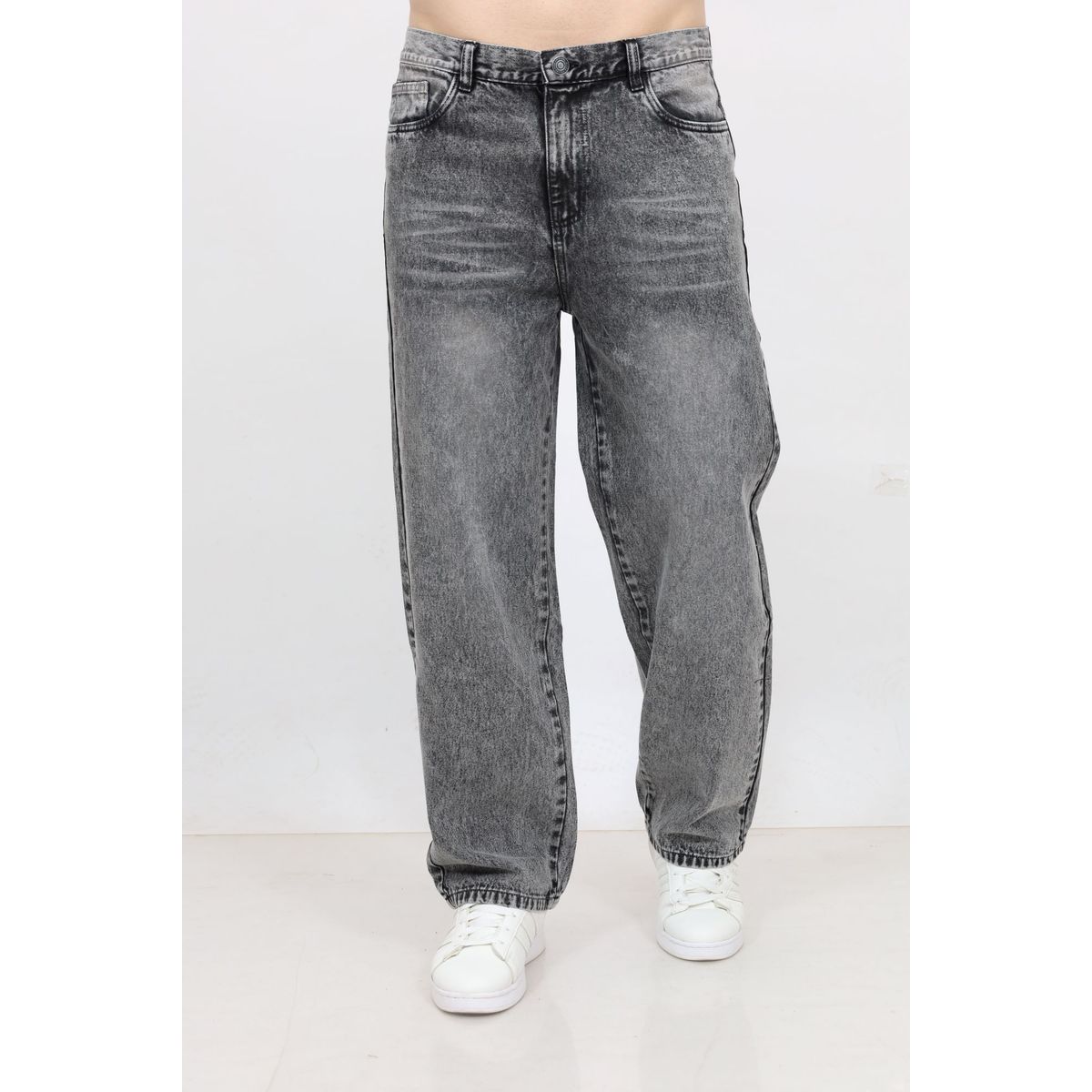 QH - PANTALÓN BAGGY LAVADO OXIDO PARA HOMBRE