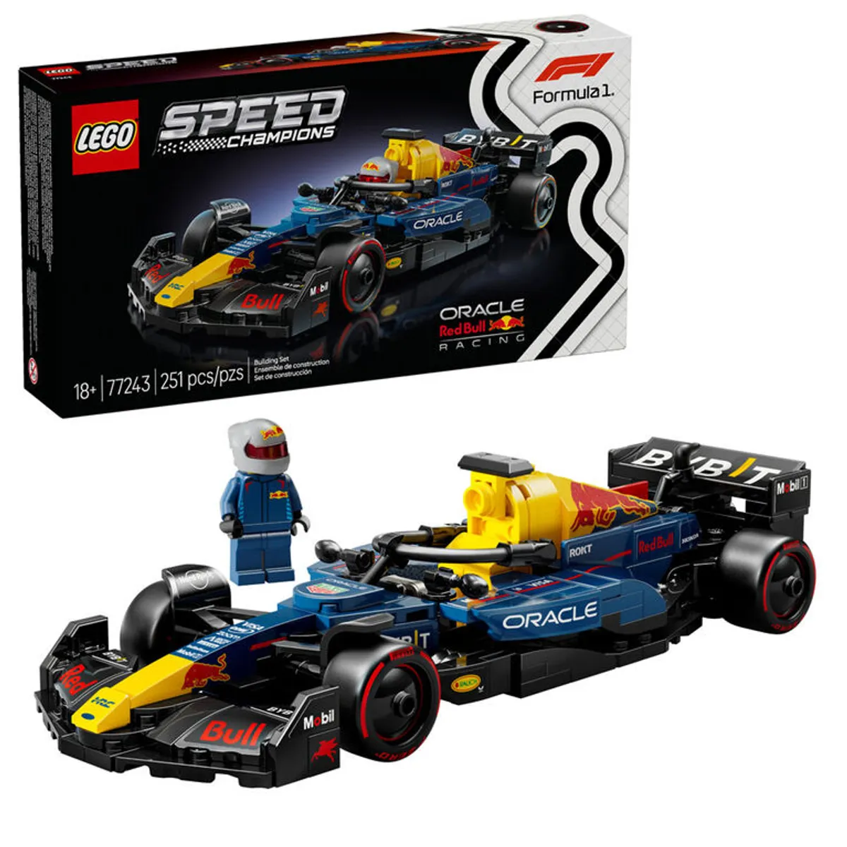 LEGO - LEGO Speed Champions  77243 Oracle Red Bull Racing RB20 Formula 1 F1