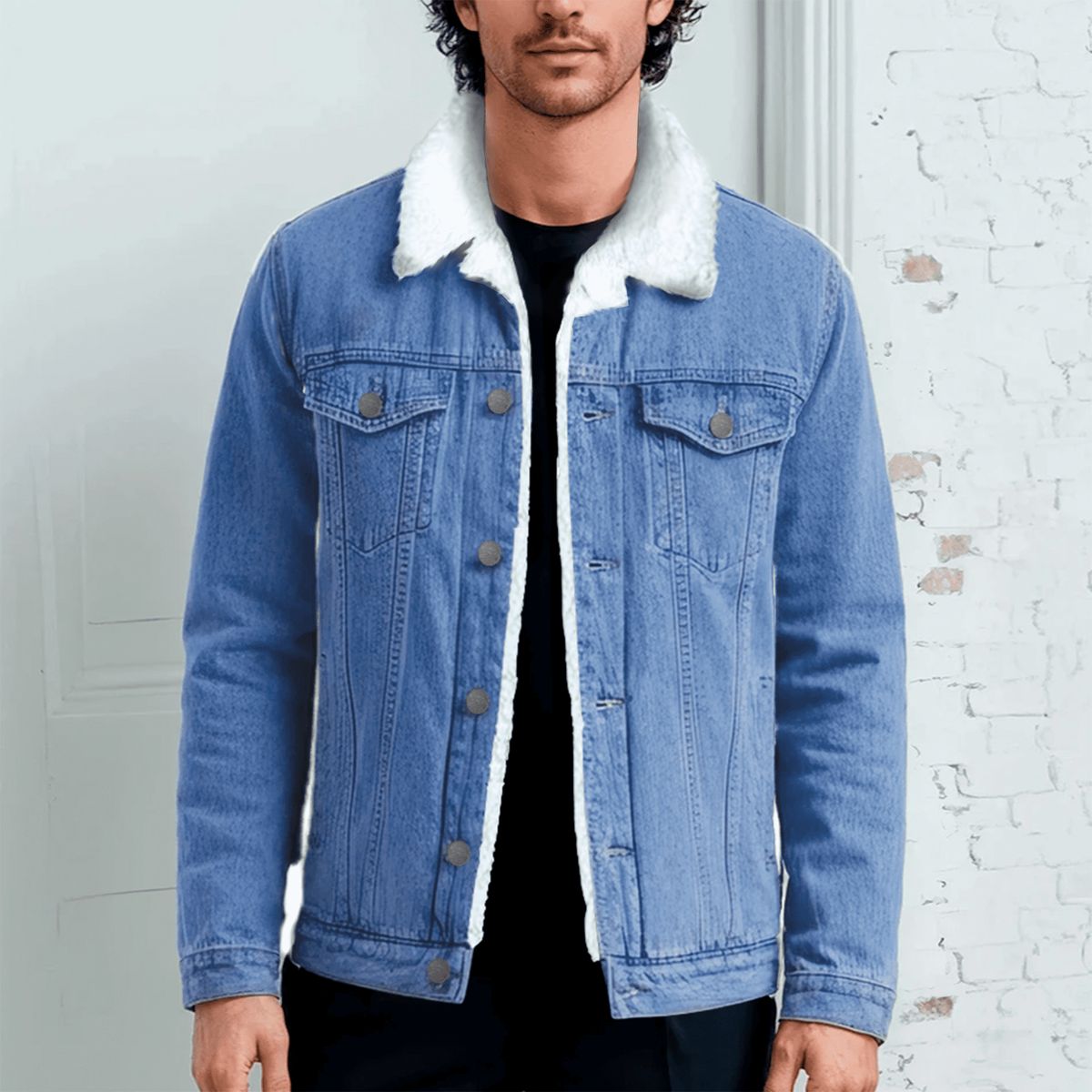 ELEMENT SPECIAL EDITION - Casaca Jean con Peluche Interior  Estilo Urbano Premium
