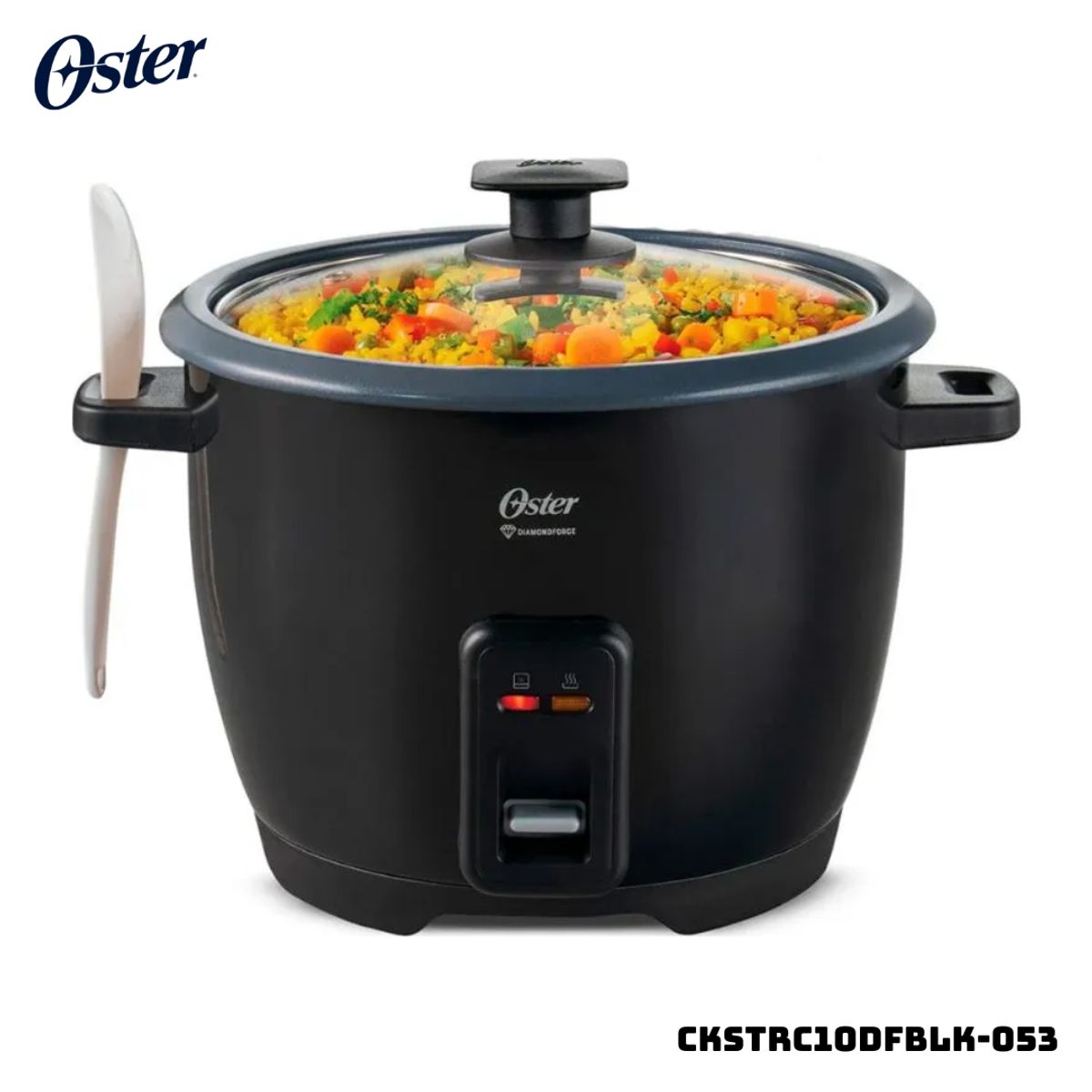 OSTER - ARROCERA OSTER DIAMONDFORCE 10 TAZAS NEGRA - CKSTRC10DFBLK