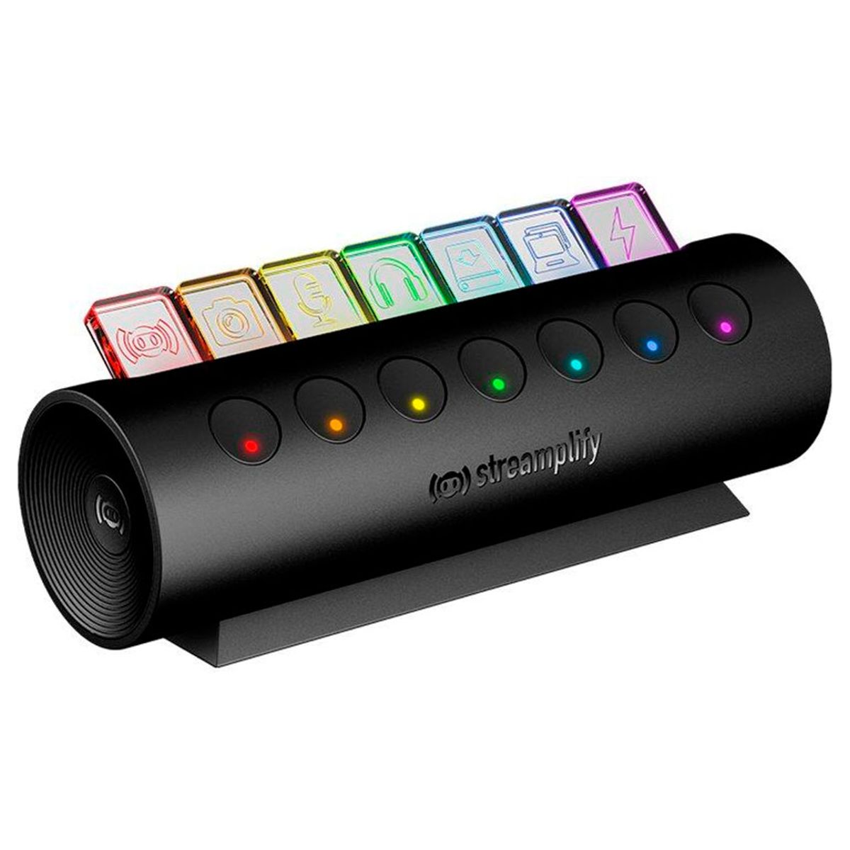 STREAMPLIFY - Hub Streamplify HUB CTRL 7-RGB-US-FBK 7 Puertos USB
