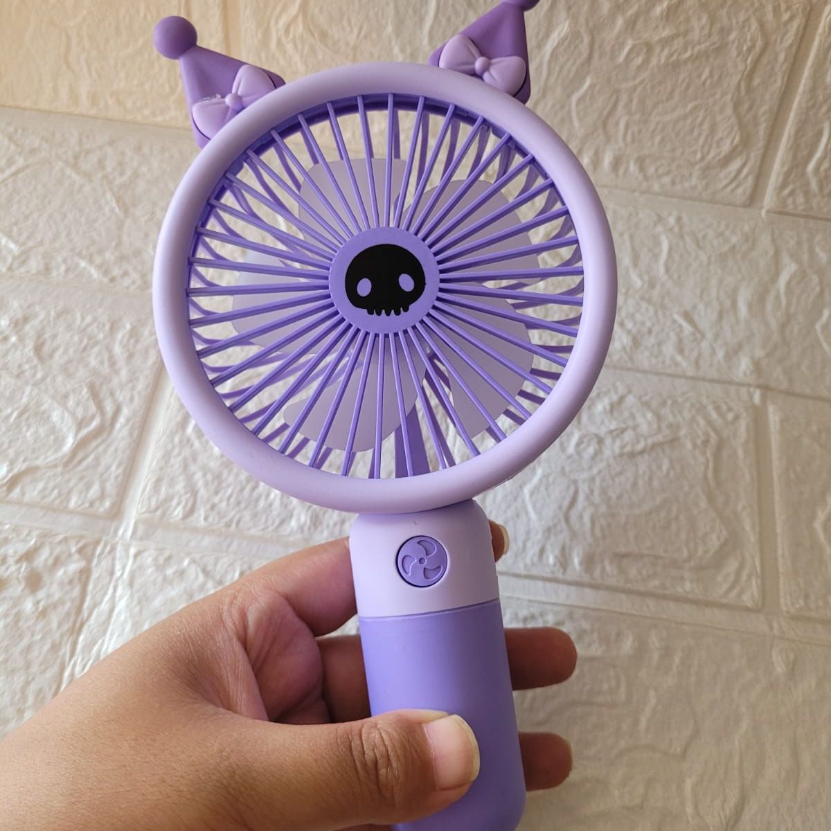 GENERICO - VENTILADOR RECARGABLE LILA