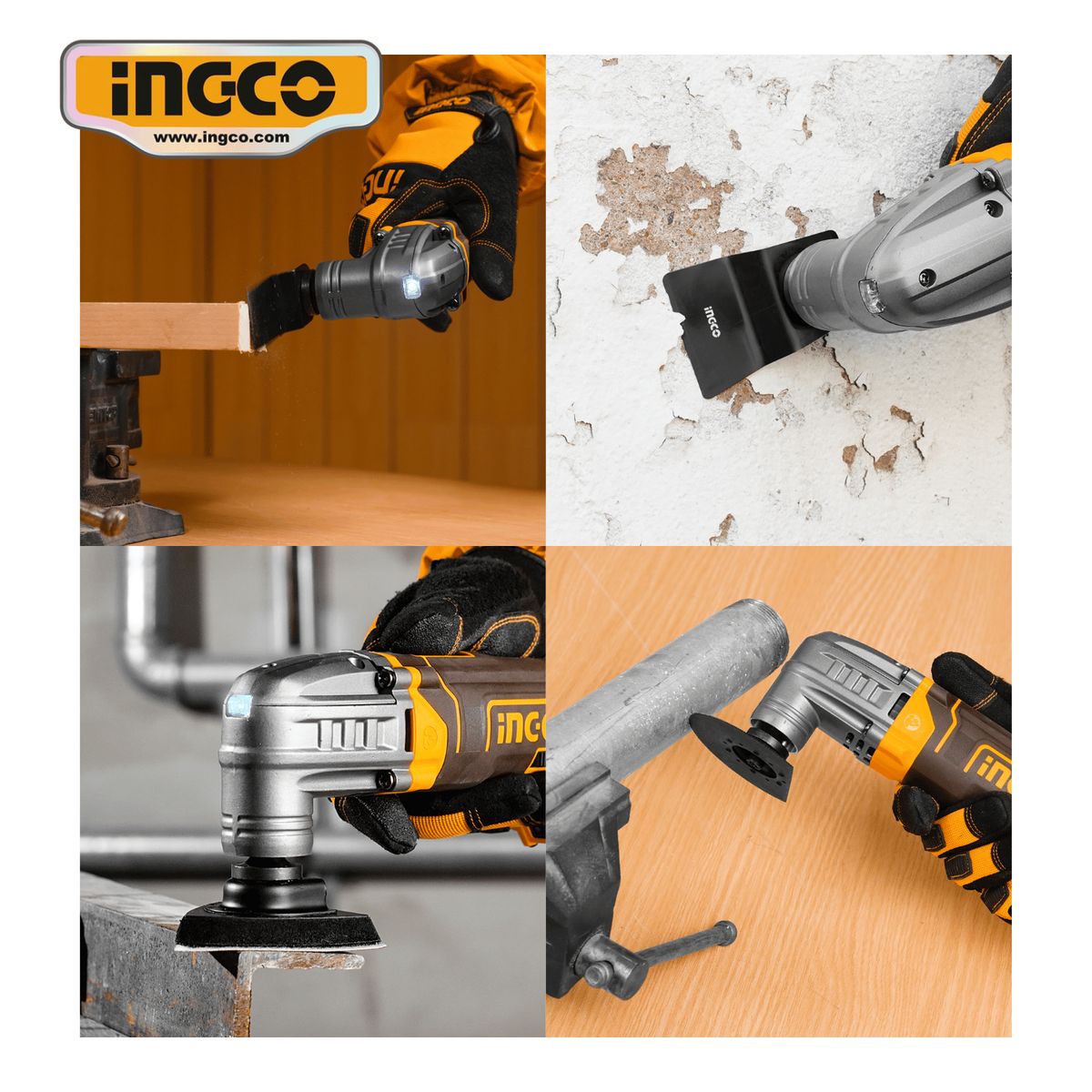 INGCO TOOLS - AKTMT2301 SET 23pz ACCESORIOS PARA MULTITOOLS