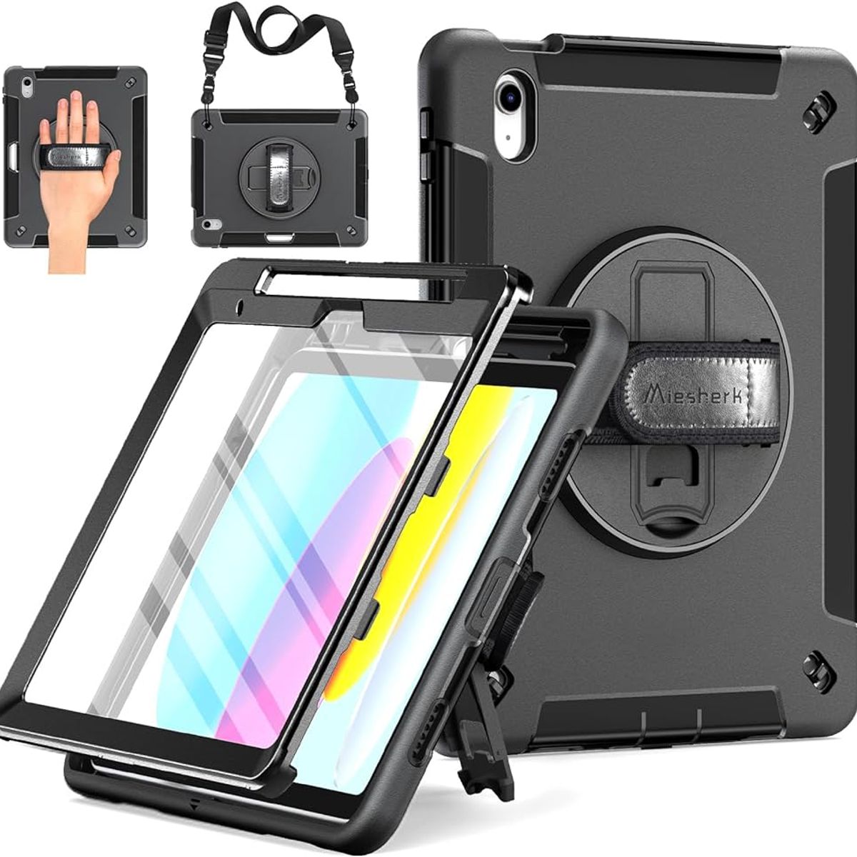 GENERICO - FUNDA ARMOR PARA TABLET IPAD 10TH GEN 109 NEGRO