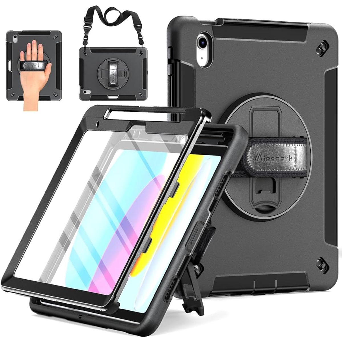 GENERICO - FUNDA ARMOR PARA TABLET IPAD 10TH GEN 109 NEGRO