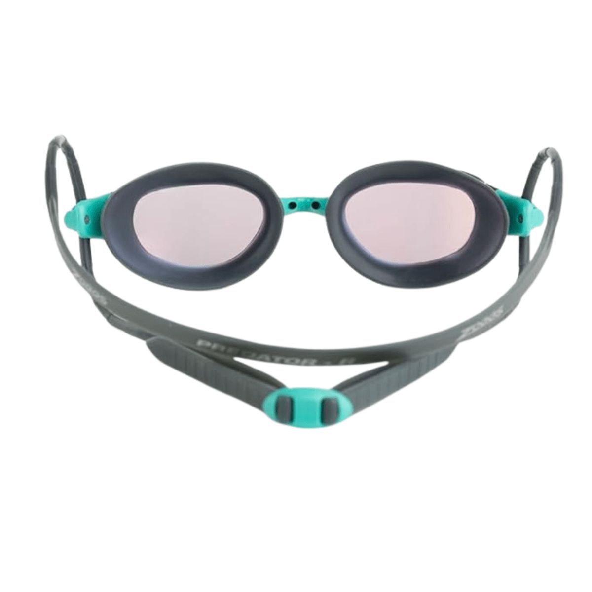 ZOGGS - Lentes de Natación Zoggs Predator Gris Turquesa Titanium Reactor
