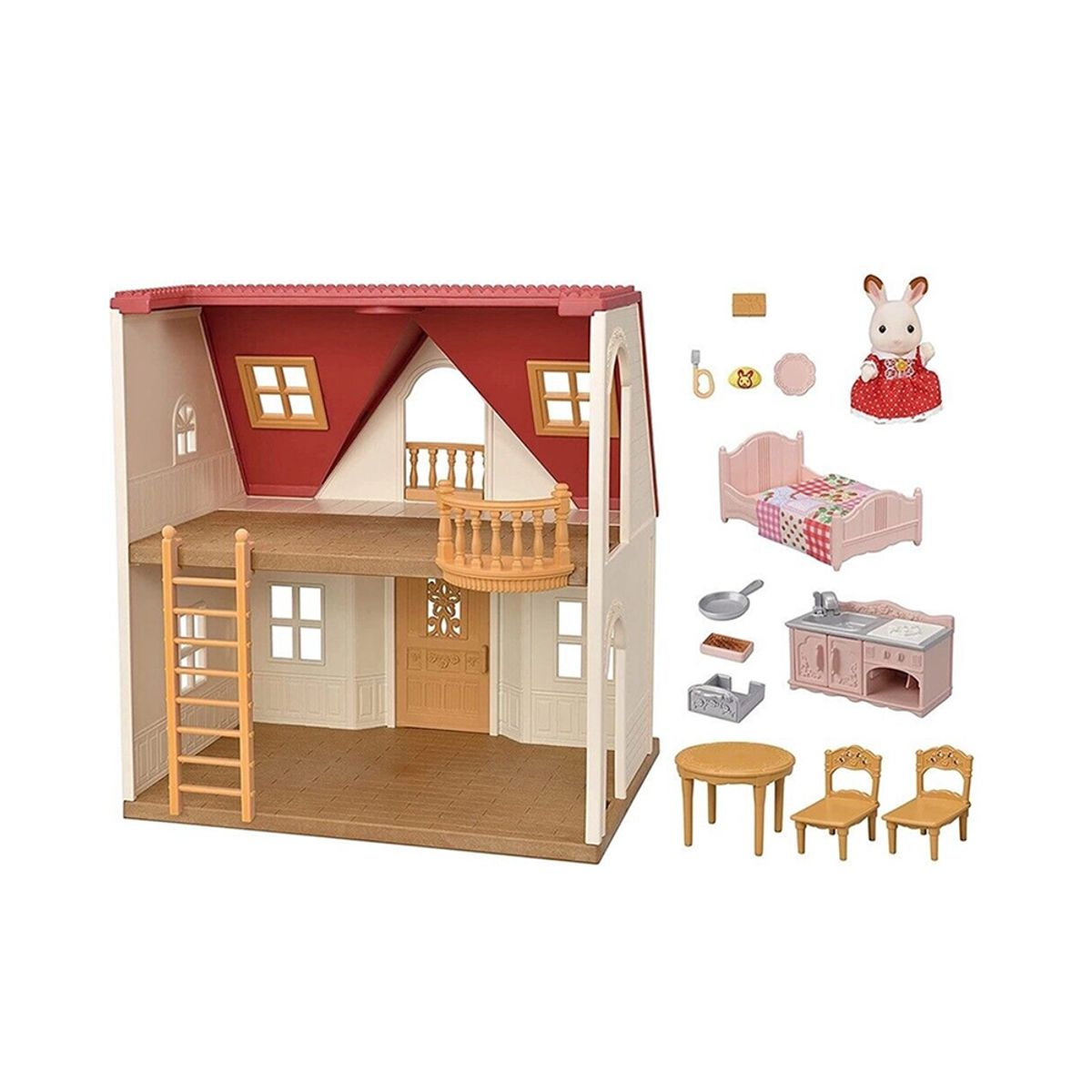 SYLVANIAN FAMILIES - Sylvanian Casa Grande con Balcon Coneja