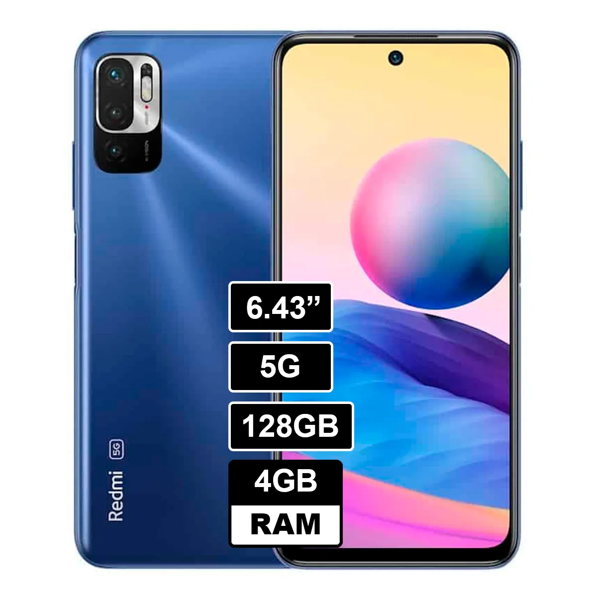 XIAOMI - Redmi Note 10 5G 4GB 128GB Azul