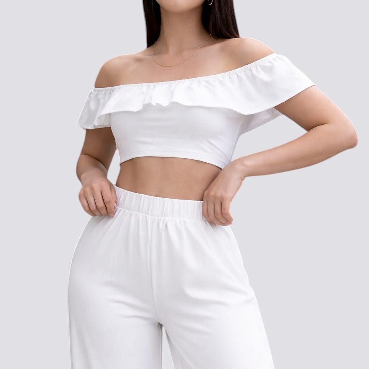 GENERICO - CONJUNTO BLANCO PARA MUJER DE TEMPORADA