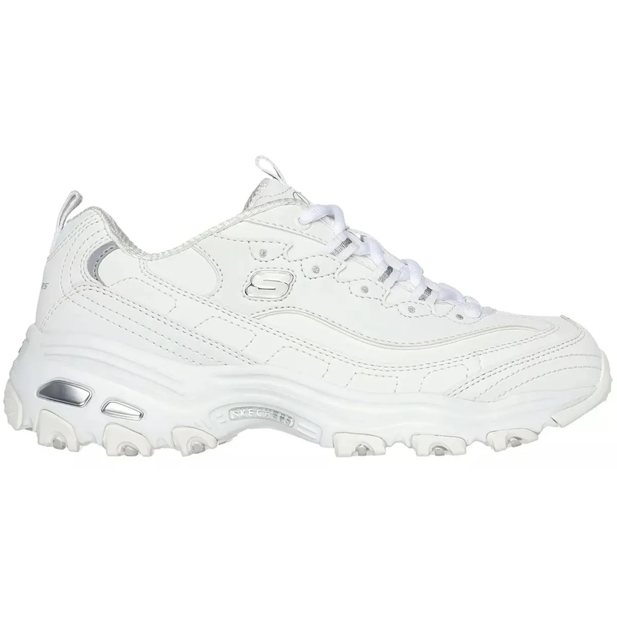 SKECHERS - Zapatilla Skechers DLites-Play On 11949WSL Blanco para Mujer