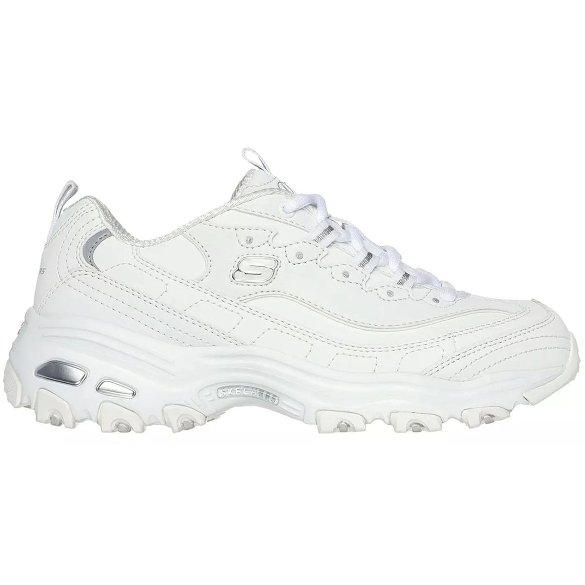 SKECHERS - Zapatilla Skechers DLites-Play On 11949WSL Blanco para Mujer