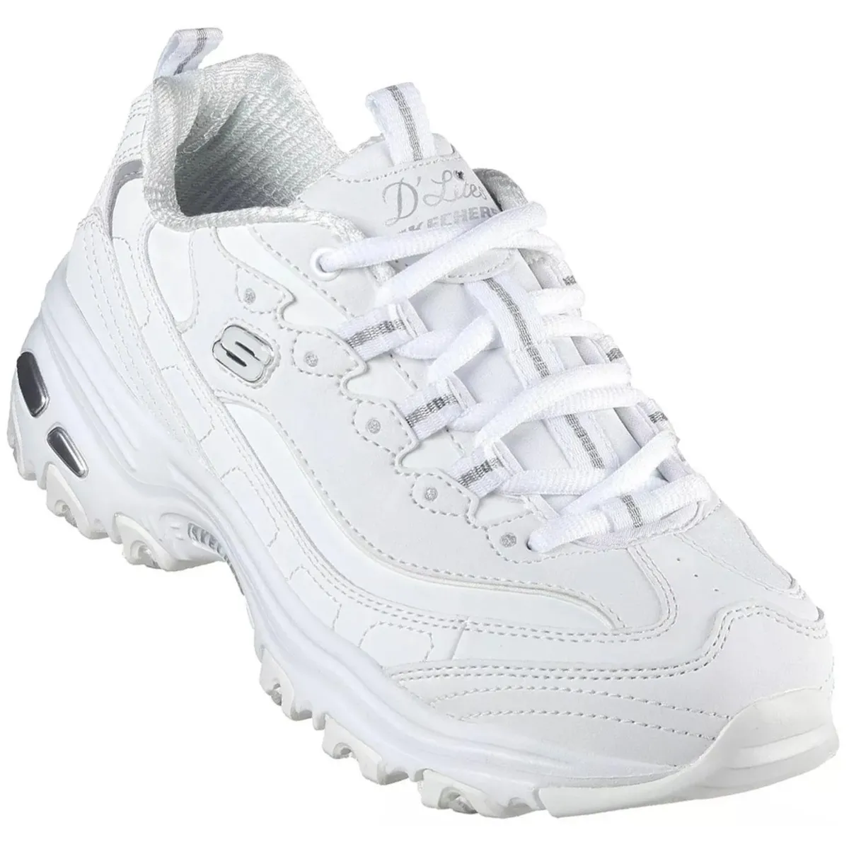 SKECHERS - Zapatilla Skechers DLites-Play On 11949WSL Blanco para Mujer