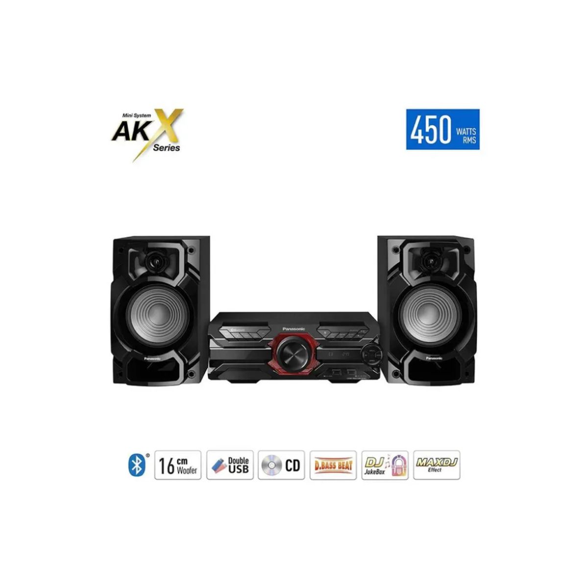 PANASONIC - Equipo de Sonido SC-AKX320 Panasonic