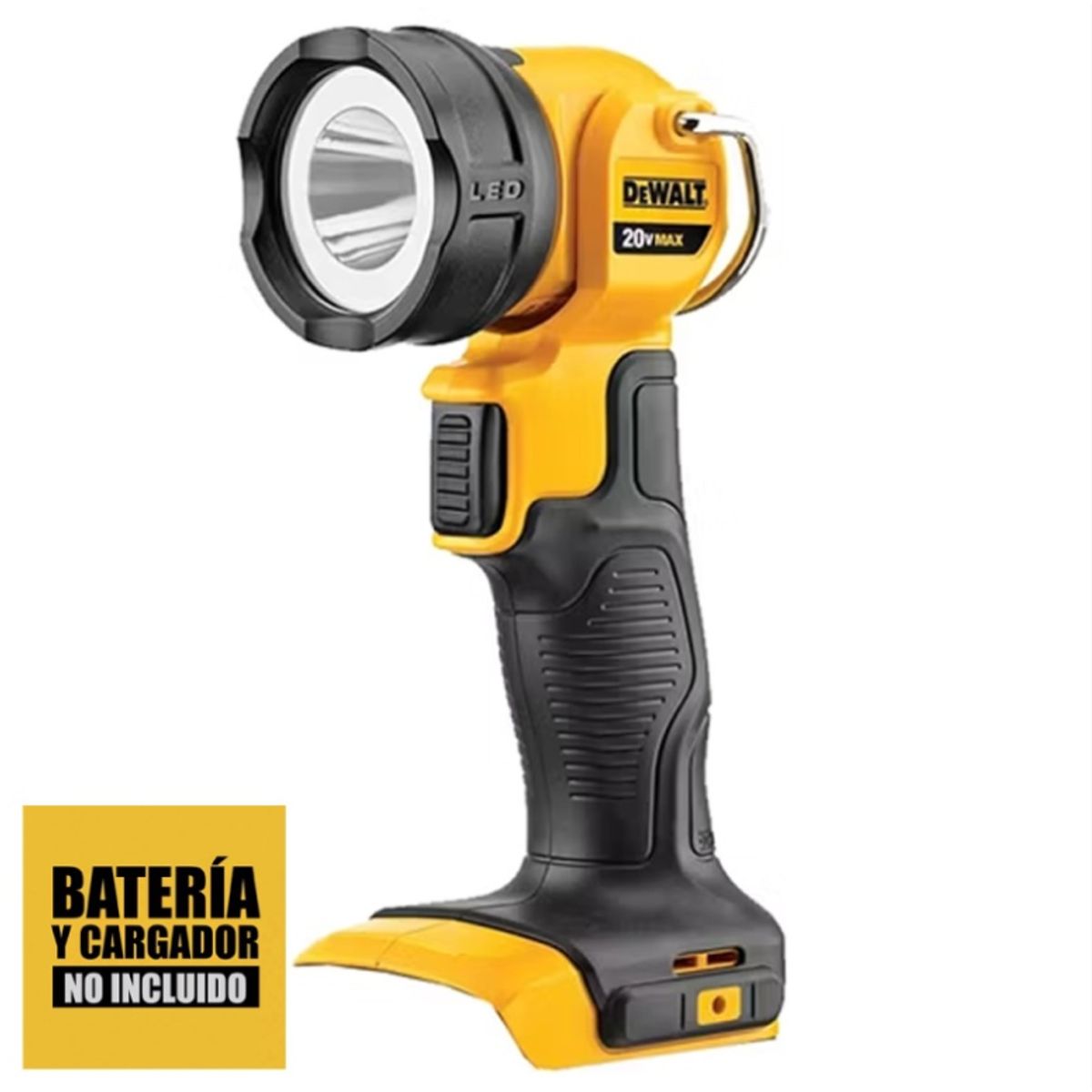 DEWALT - Linterna Trabajo Led 20V MAX 165 Lm (Sin Bateria/Sin cargador) Dewalt DCL040