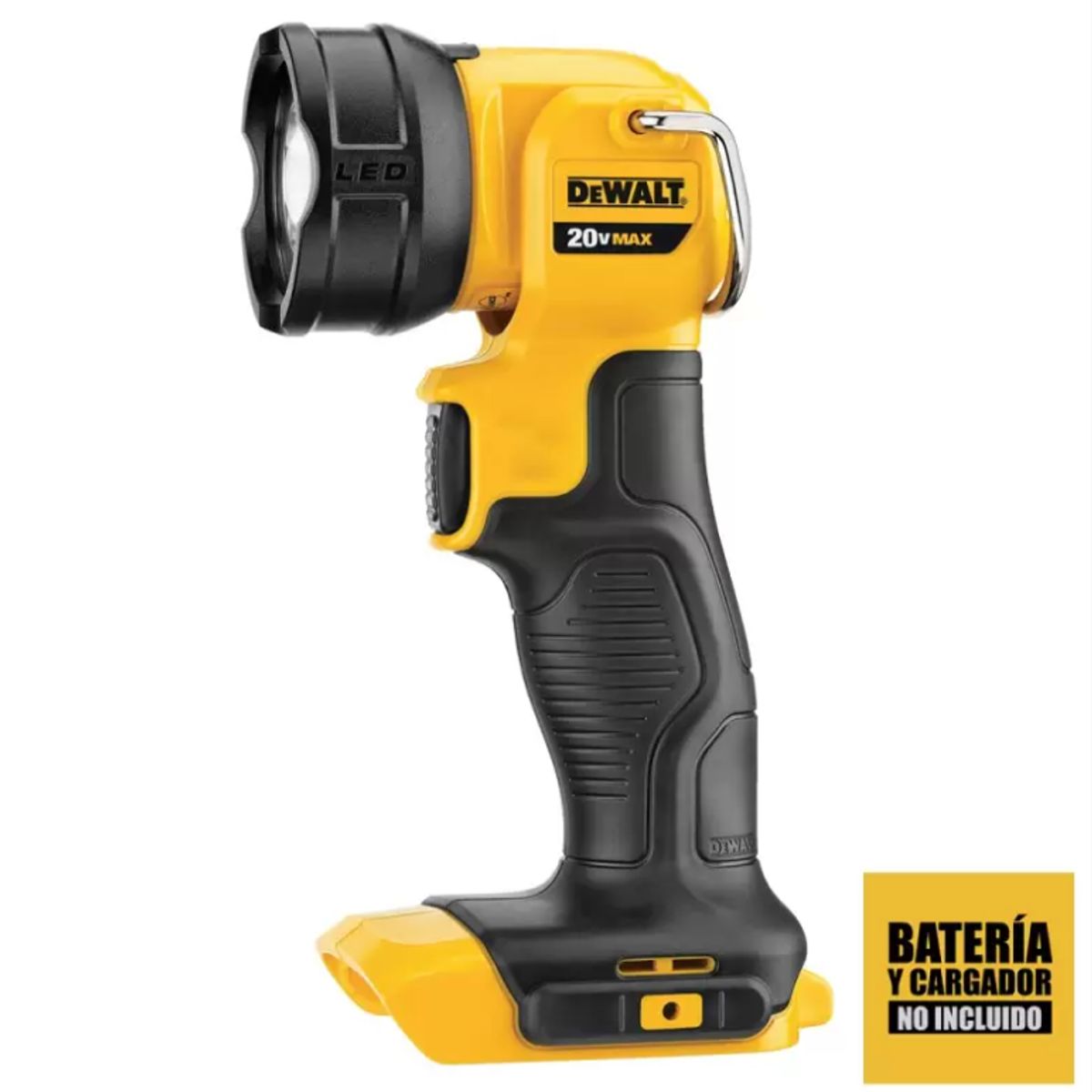 DEWALT - Linterna Trabajo Led 20V MAX 165 Lm (Sin Bateria/Sin cargador) Dewalt DCL040