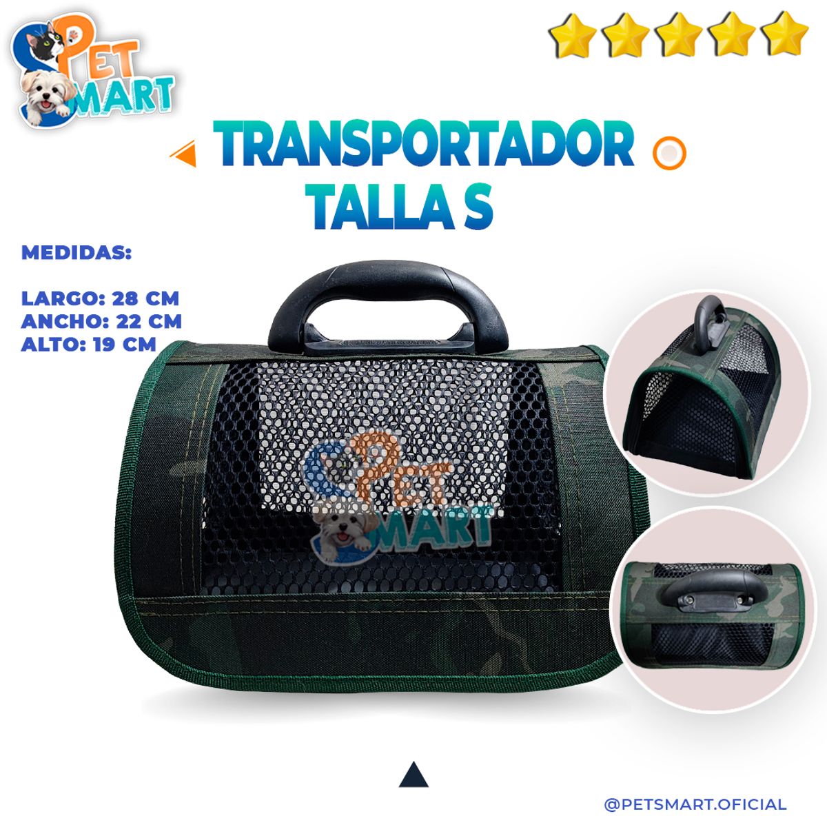 GENERICO - Bolso Portátil Transportador Talla S