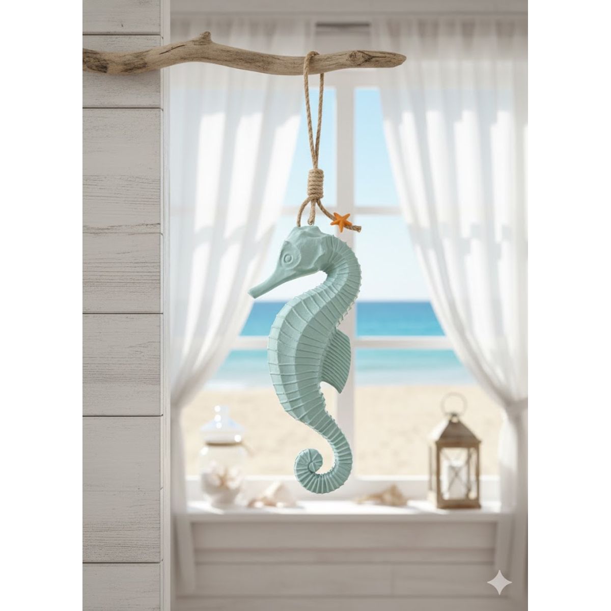 MAP DESIGN HOME - Adorno Playa Colgante Caballito  36x12x05 cm