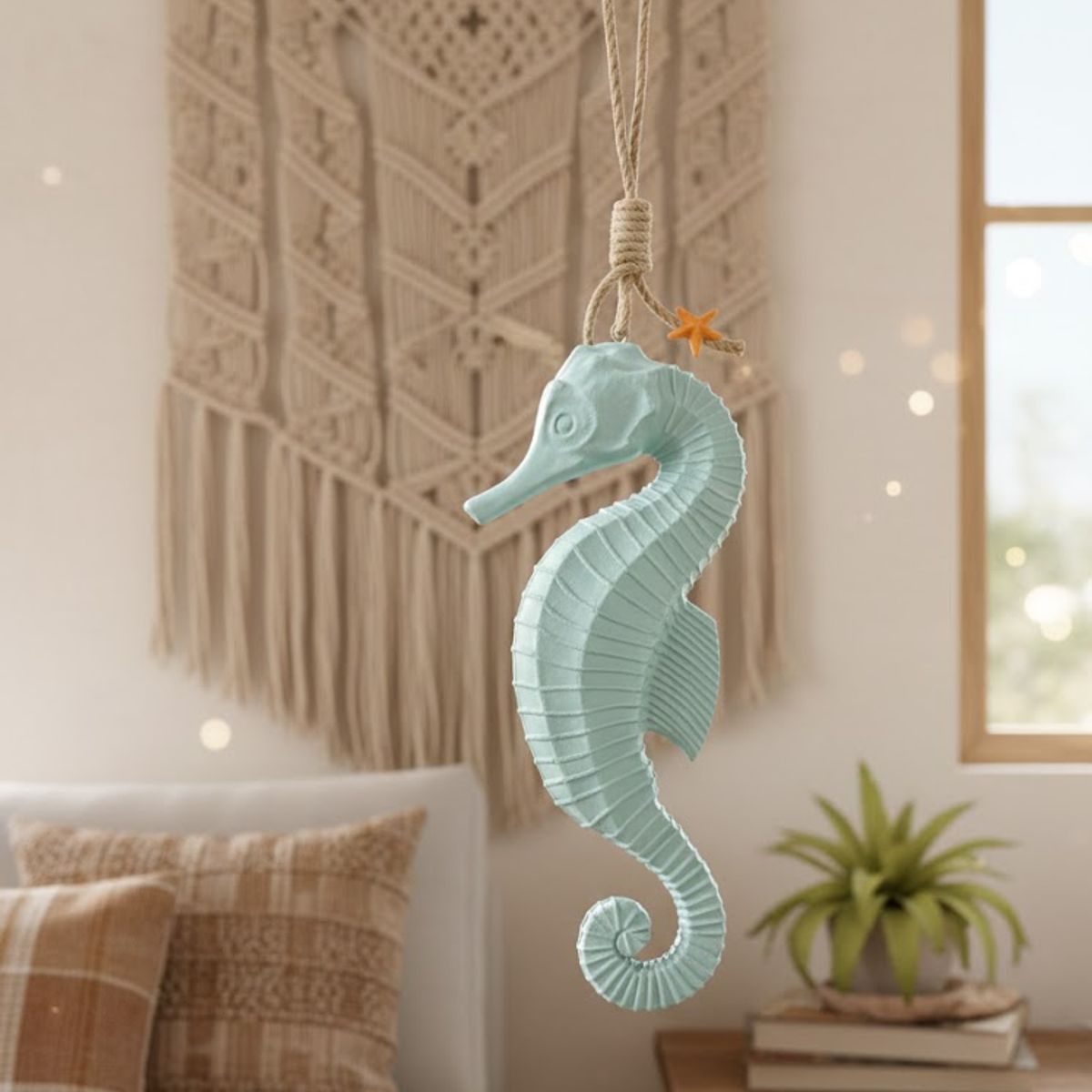 MAP DESIGN HOME - Adorno Playa Colgante Caballito  36x12x05 cm