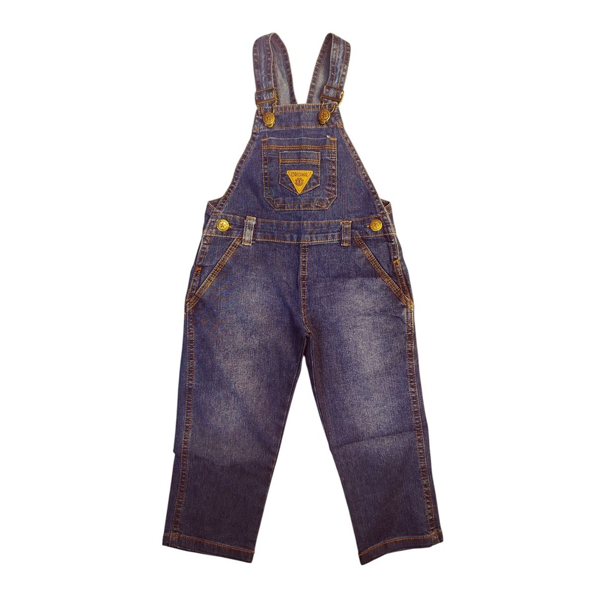 GENERICO - Overol jumper denim niños azul