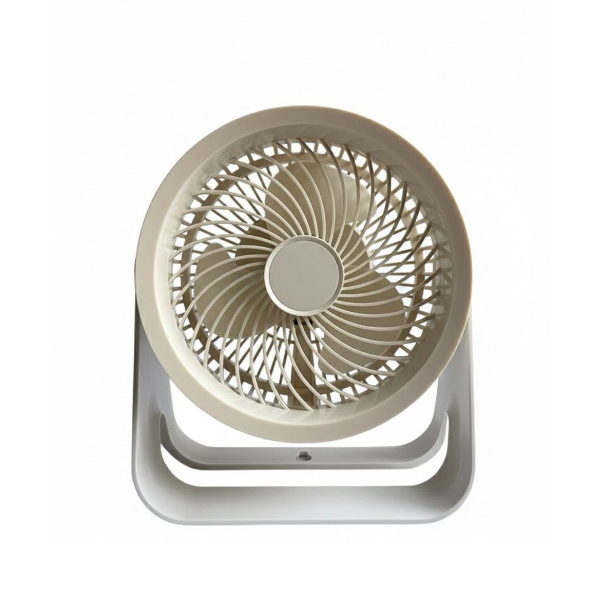 GENERICO - Ventilador de Mesa portátil 4 niveles con carga USB,Luz interna y movimiento 360°