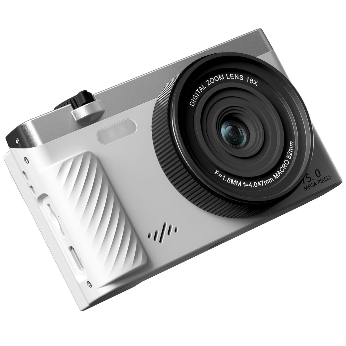 RENVMEXY - Cámara Digital 4K con Tarjeta 64GB YA INSTALADA  WiFi Zoom 18X Pantalla 3″，¡Lista para Usar