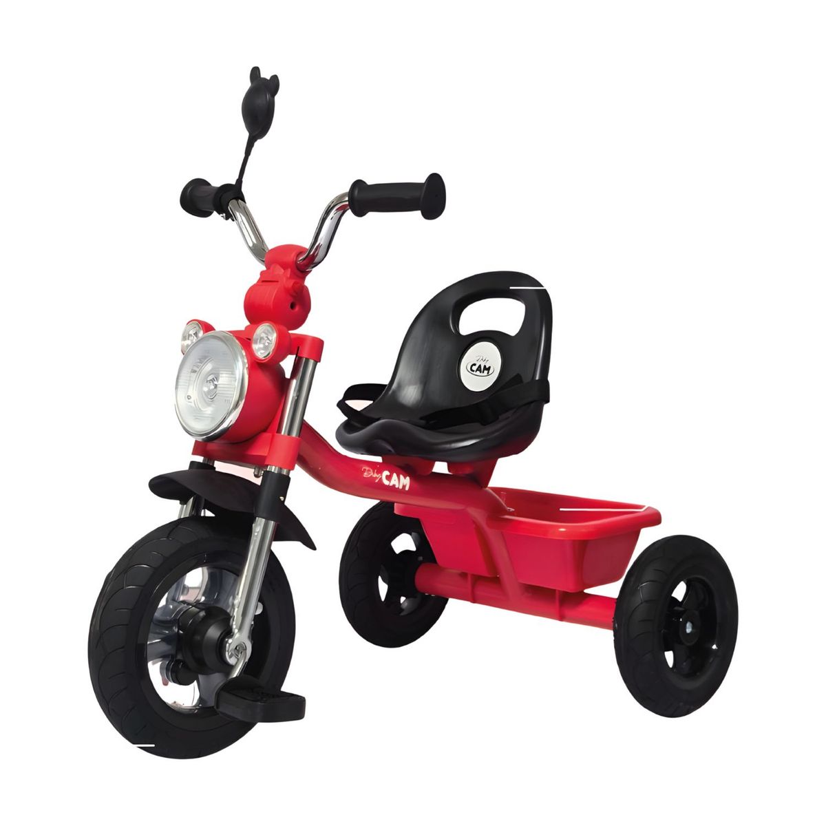 Triciclo para Niños de 1.5 a 5 Años con 3 Ruedas, Cinturón de Seguridad y Diseño Estilo Moto, marca GENERICO - Foto 2