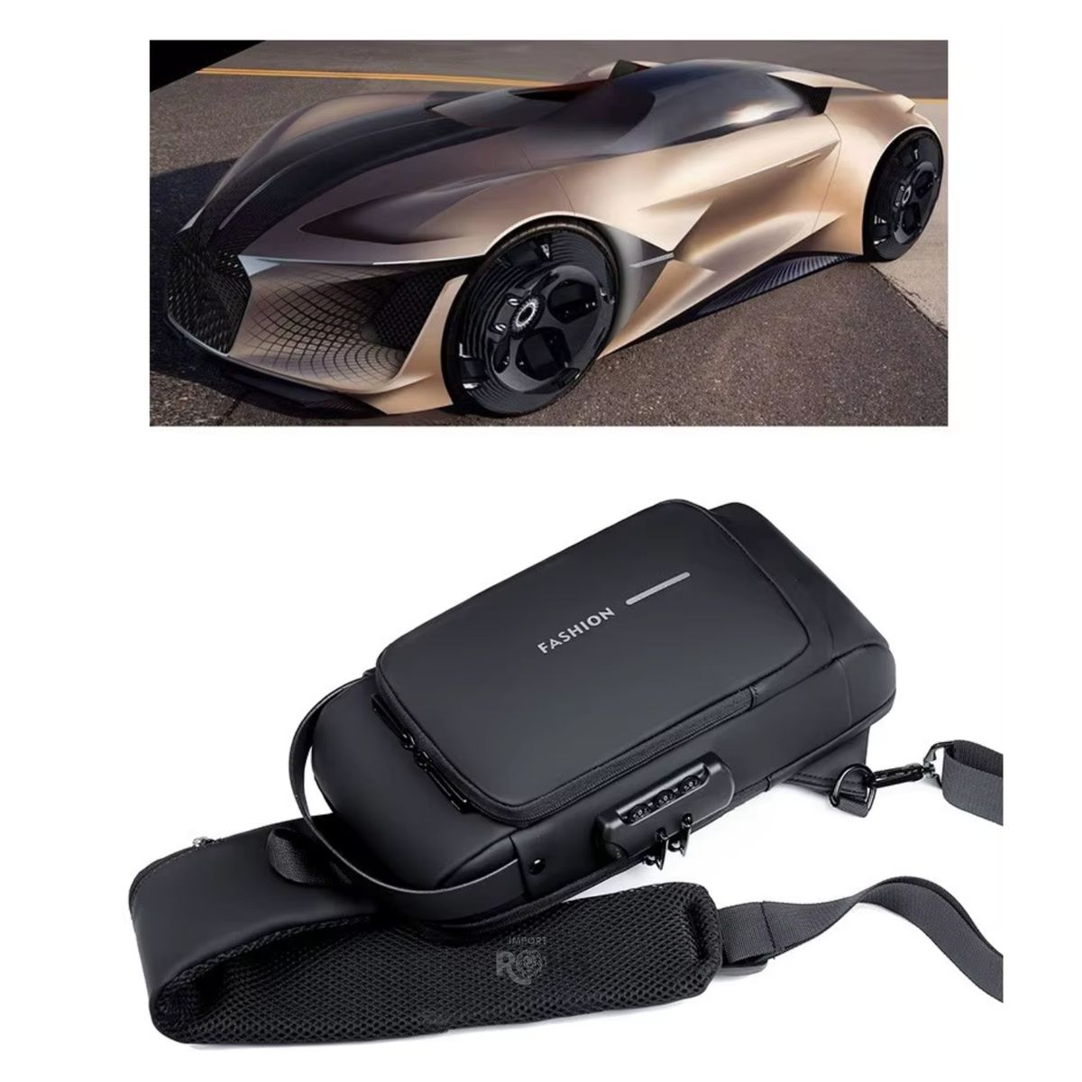 OEM - Mochila Pechera Impermeable  Antirrobo con USB