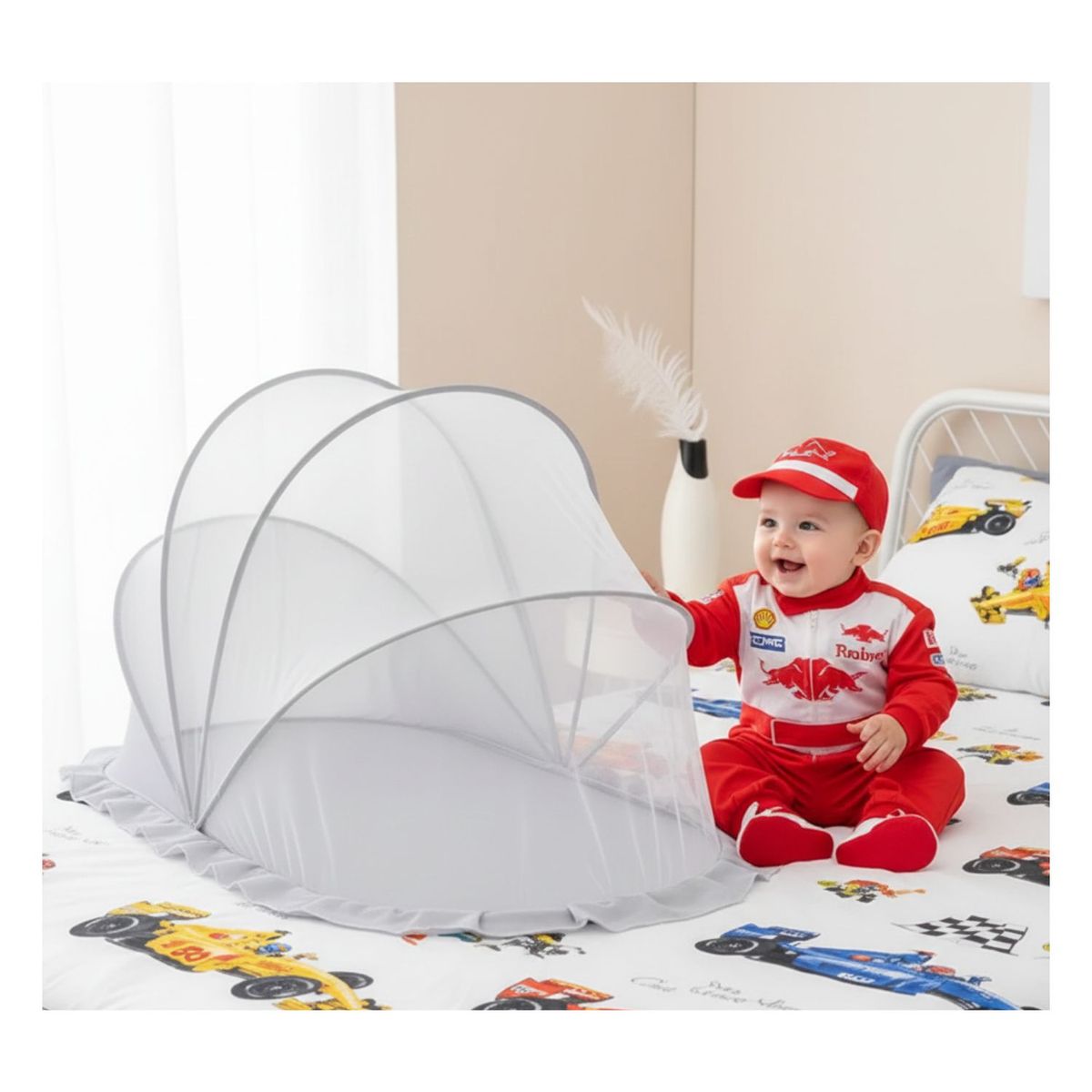 GENERICO - Mosquitero Niños GrisS