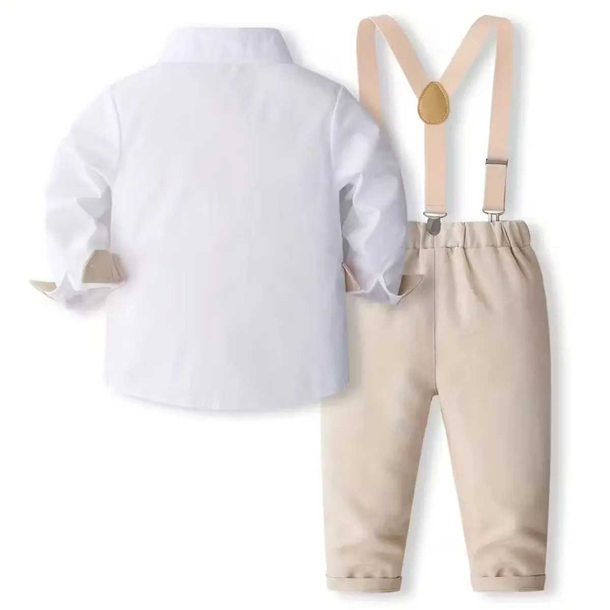 GENERICO - Traje Terno de Niño bebe - Pantalon+ Camisa +Corbata+Tirante
