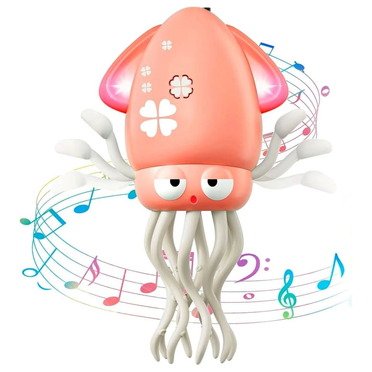 GENERICO - Pulpo Musical Didáctico para Estimulación y Gateo Rosado