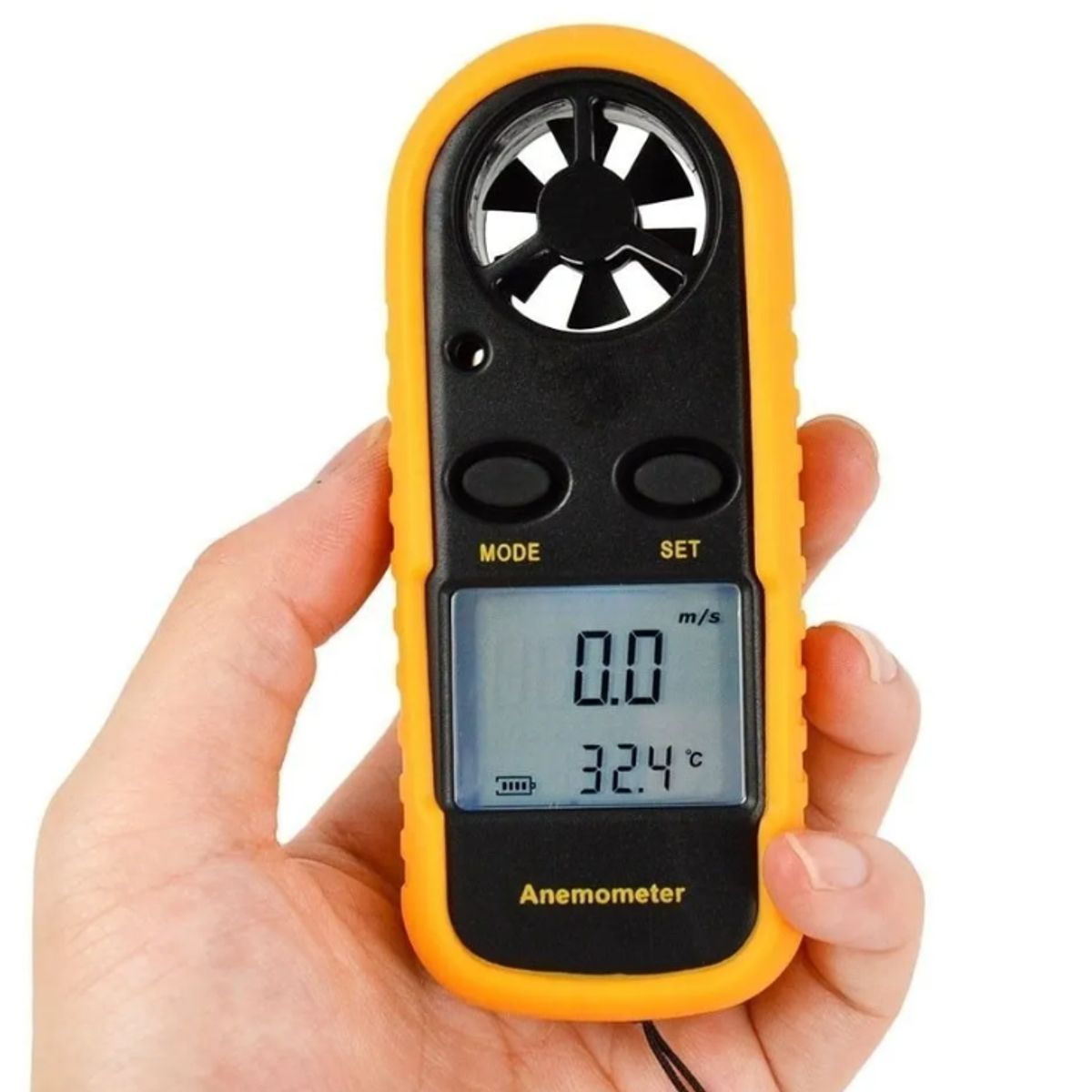 GENERICO - Anemómetro Digital Gm816 Probador Temperatura Velocidad Del Viento