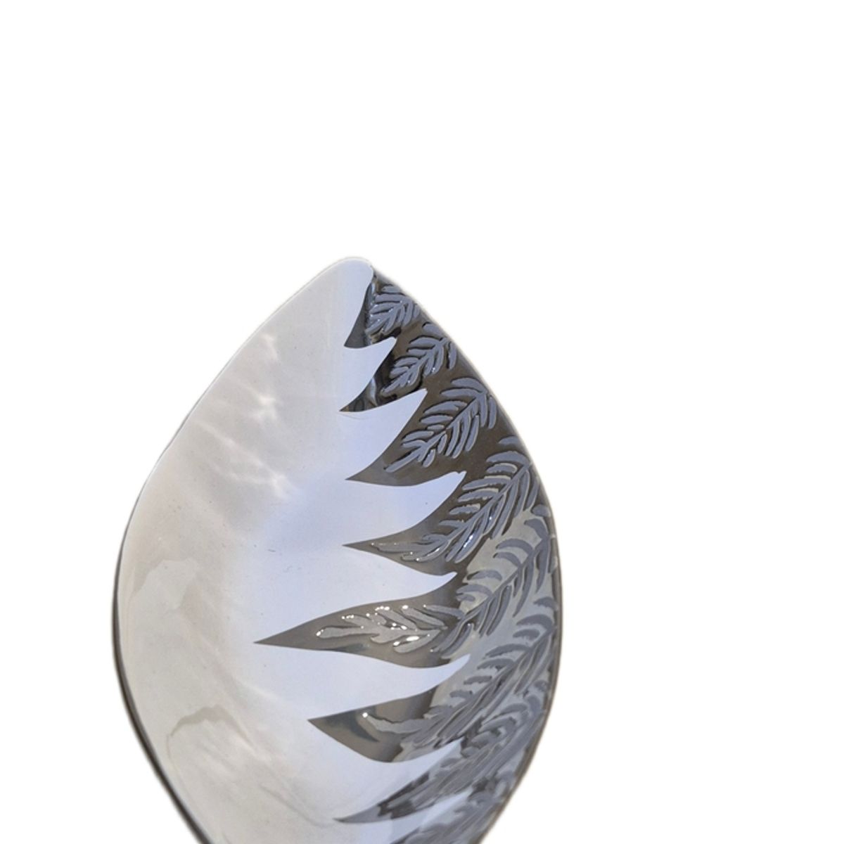 Centro de Mesa Decorativo Plateado Estilo Moderno - Adorno Elegante para Sala Regalo Ideal, marca GENERICO - Foto 2