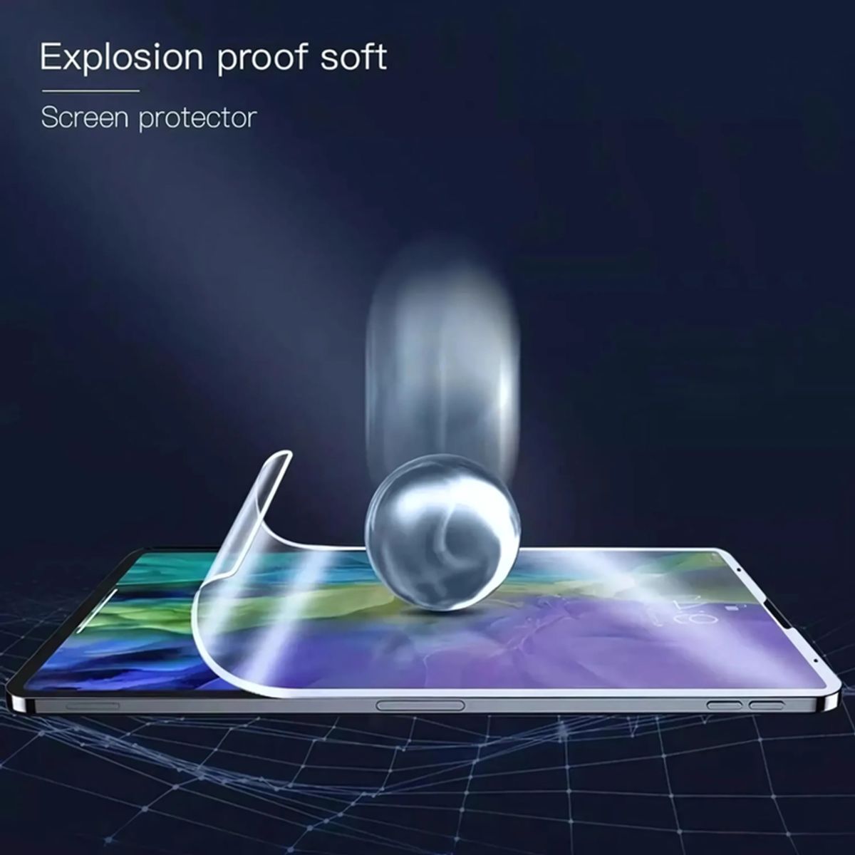 SHIELD - Pack x3 Mica Protector de Pantalla de Cerámica Clear para Samsung Galaxy Tab 3 Lite T113 7 pulgadas