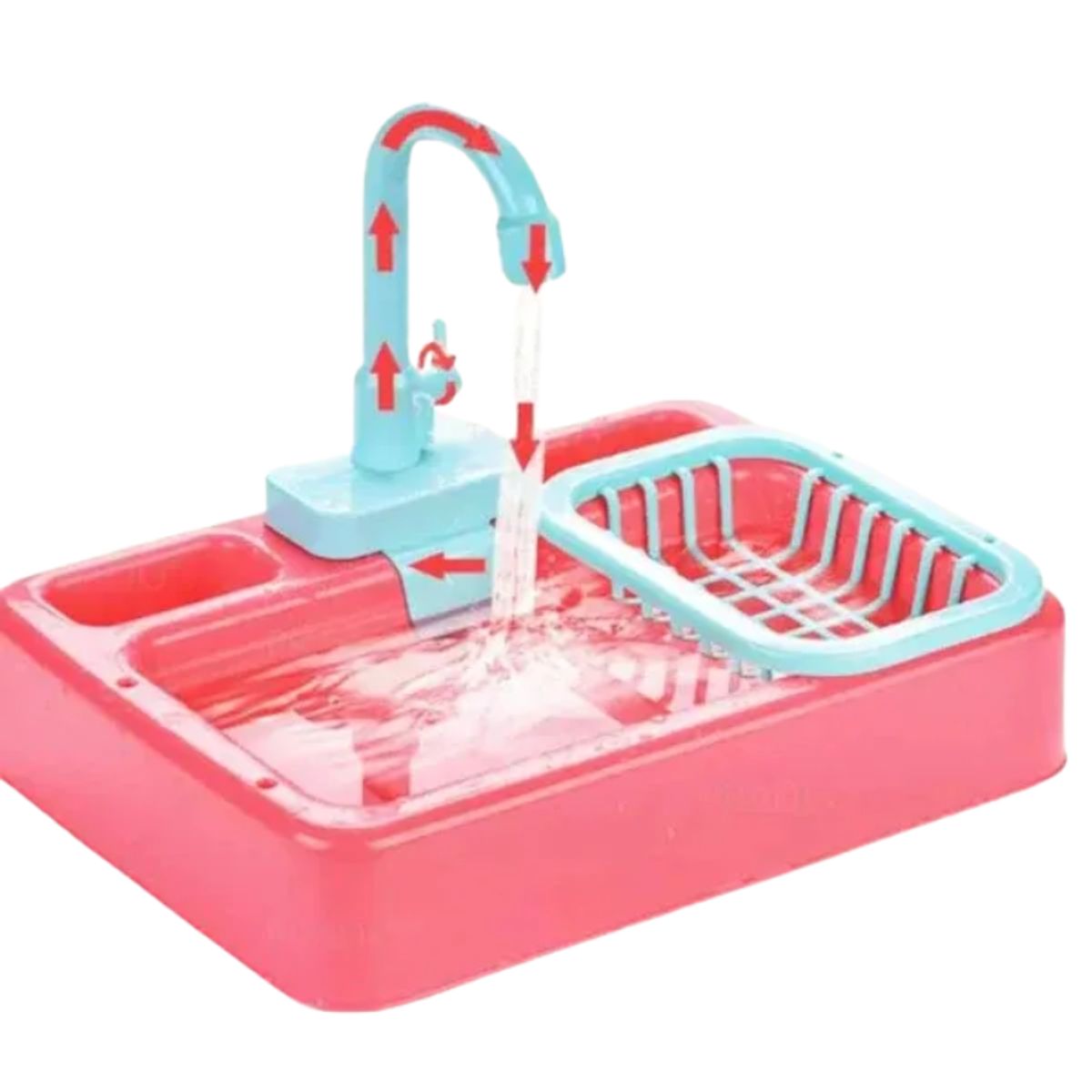 GENERICO - Ducha Interactiva con Grifo para Loros y Aves A pilas