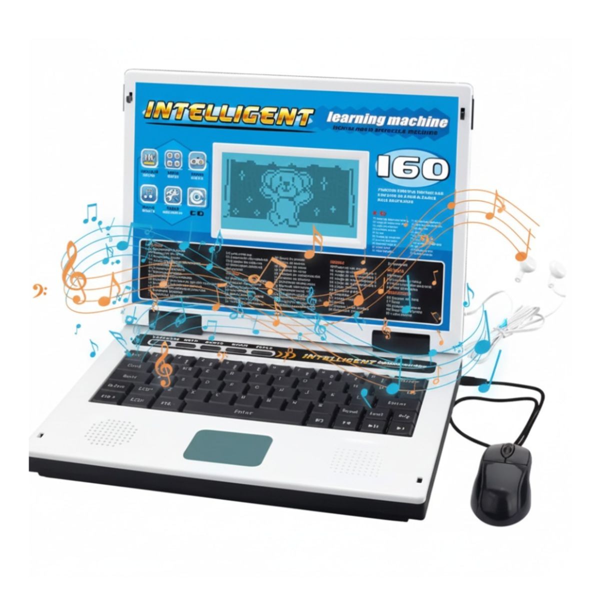 GENERICO - LAPTOP EDUCATIVA INFANTIL 160 ACTIVIDADES