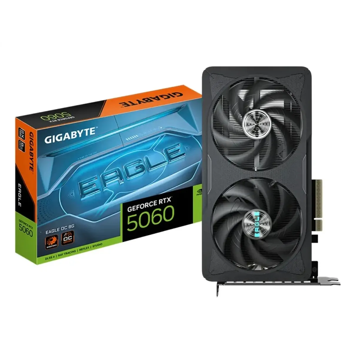 GIGABYTE - Tarjeta de Video NVIDIA RTX 5060 GIGABYTE EAGLE 8GB OC GDDR7