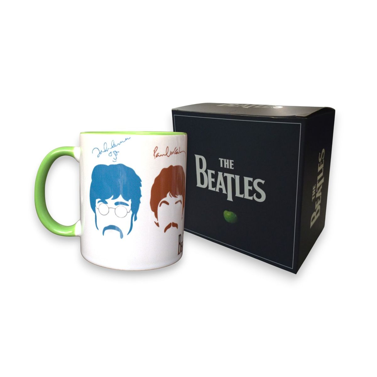 GENERICO - Taza 11 oz - Siluetas y autógrafos (verde)