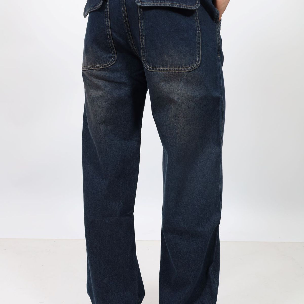 QH - PANTALÓN BAGGY LAVADO OXIDO II PARA HOMBRE
