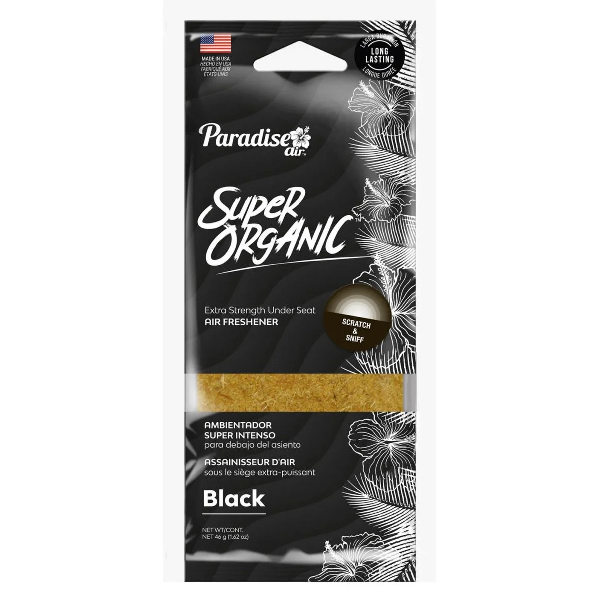 PARADISE - Ambientador para Auto Paradise Super Intenso Ambientador para AutoBlack