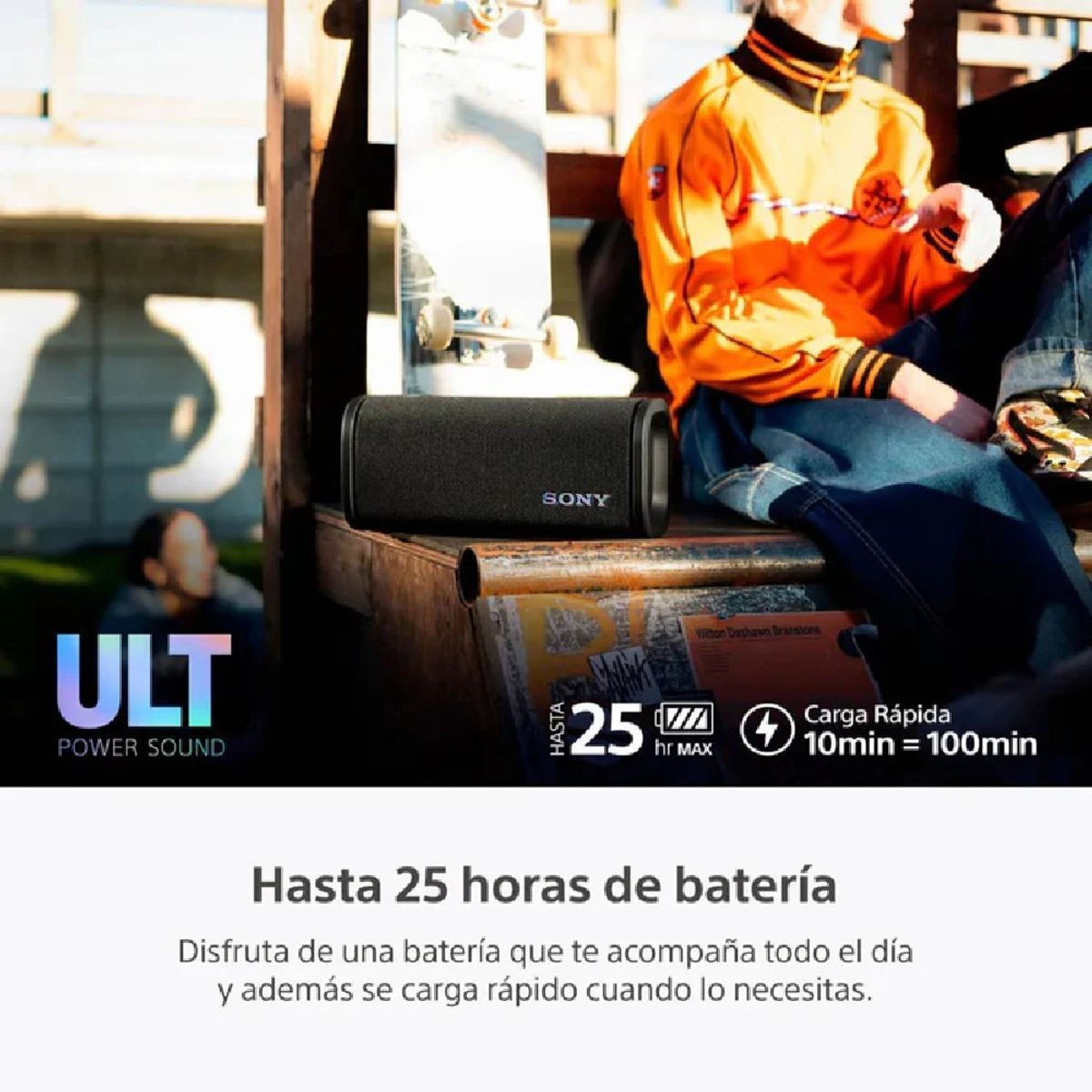 SONY - ⁠Parlante para fiesta Sony SRS-ULT50 Negro