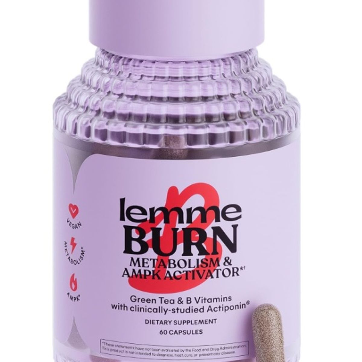 GENERICO - Lemme Burn Quema Grasa y Mejora el Metabolismo - 60 Cápsulas