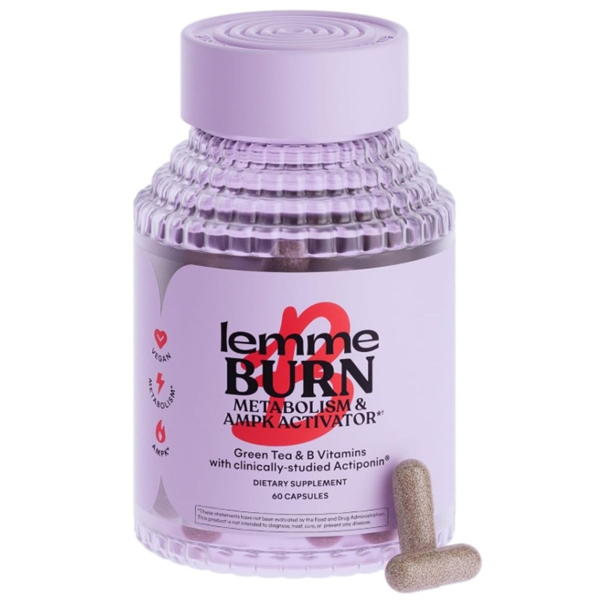 GENERICO - Lemme Burn Quema Grasa y Mejora el Metabolismo - 60 Cápsulas