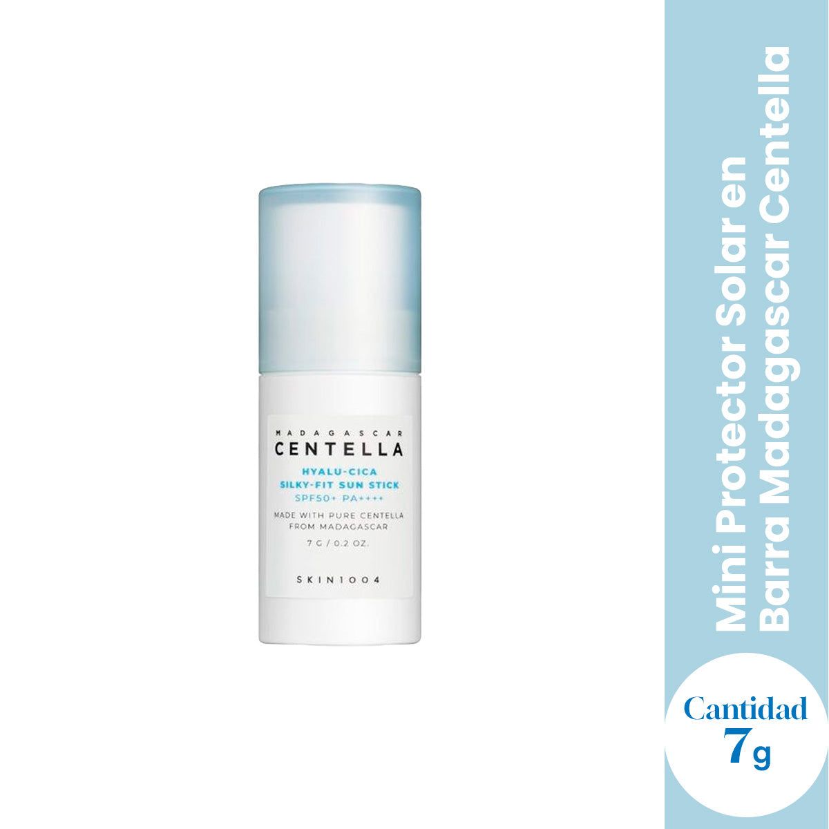 GENERICO - Mini Barra Madagascar Centella Hyalu-Cica Silky-Fit Sun Stick 7G - Skin1004