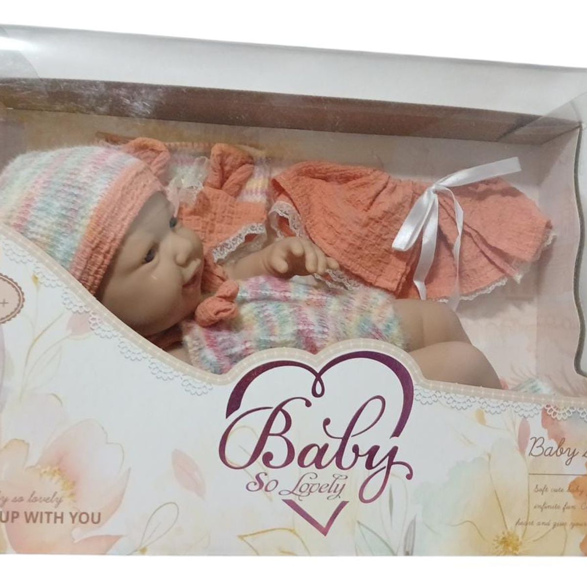 GENERICO - Bebé Real Muñeca de Silicona Reborn con Ropita Multicolor- GENERICO