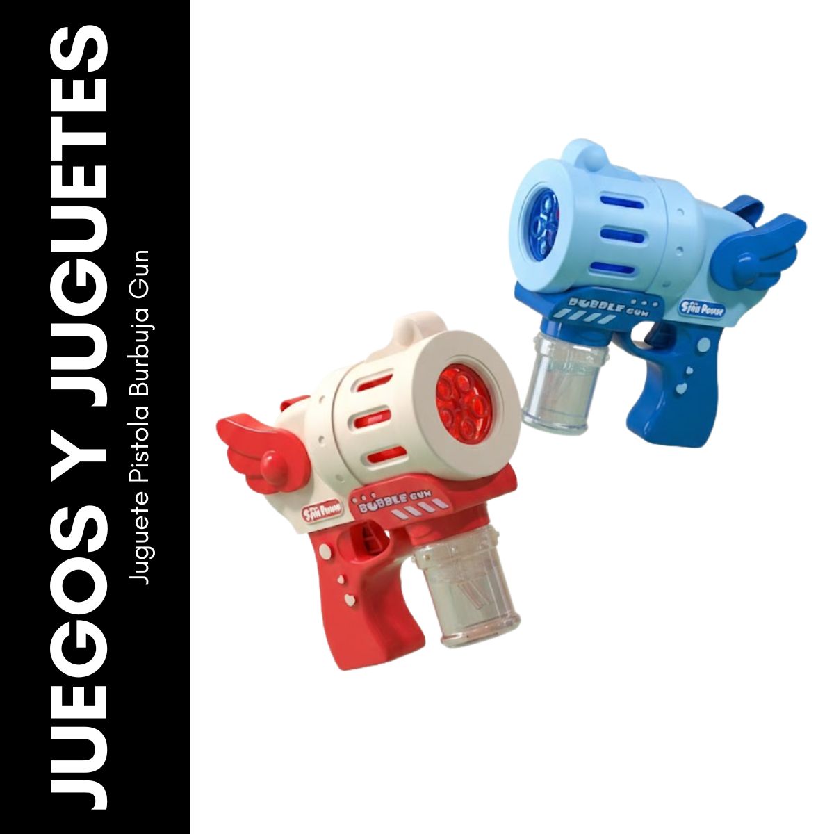 GENERICO - Juguete Pistola Burbuja Gun