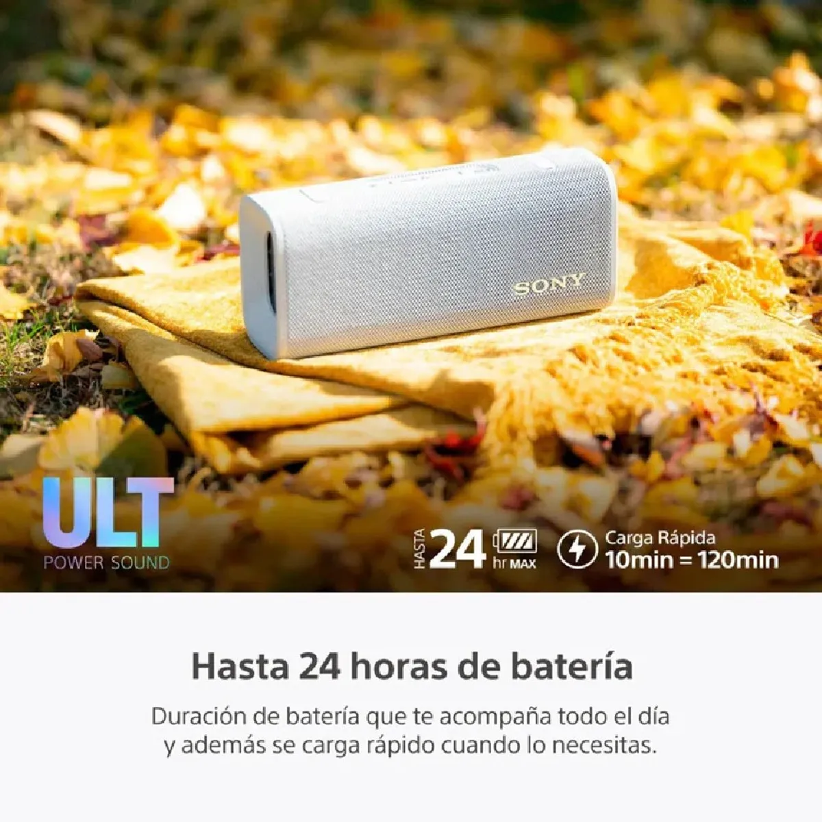 SONY - ⁠Parlante para fiesta Sony SRS-ULT30 24hrs Blanco