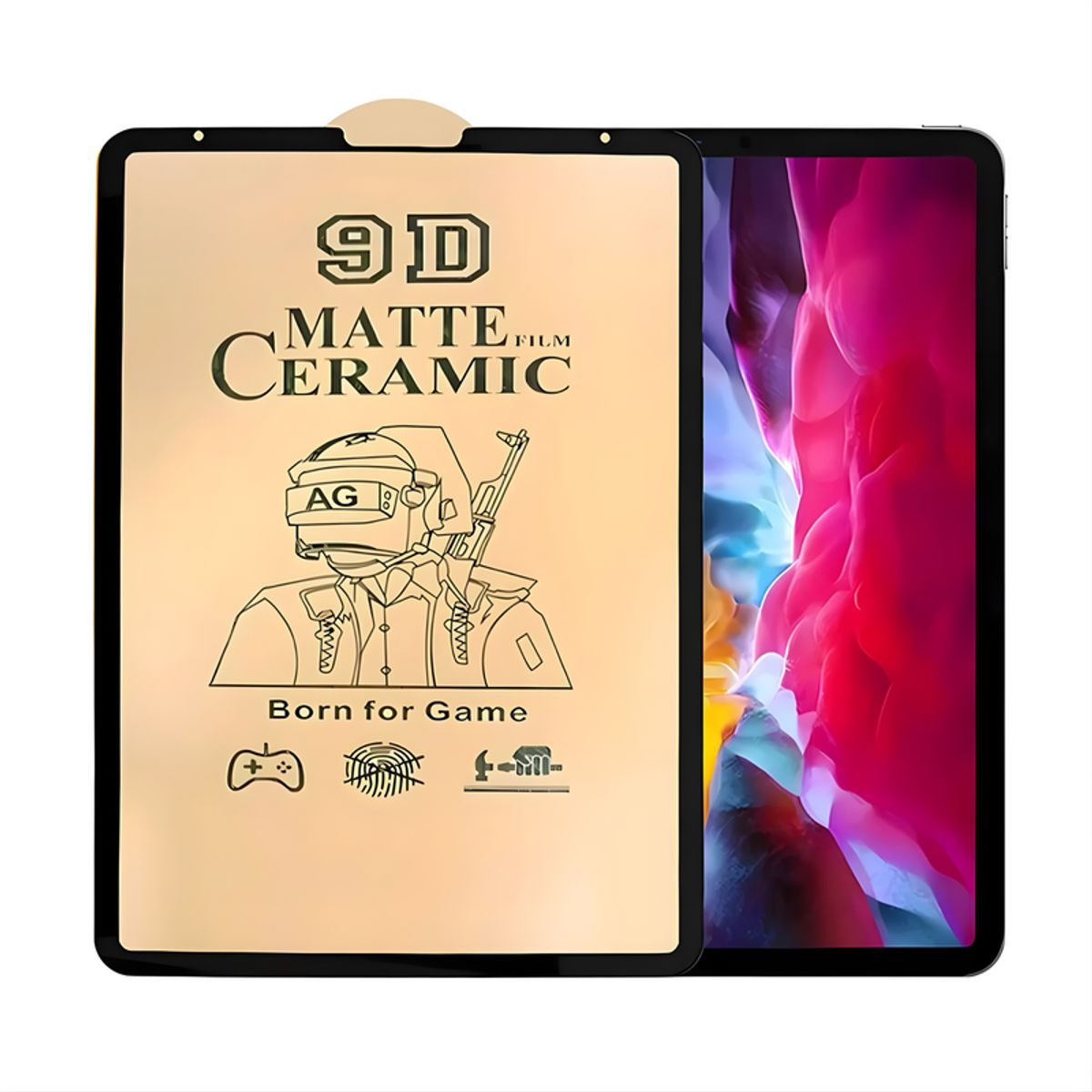 SHIELD - Mica Protector de Pantalla de Cerámica Mate para Samsung Galaxy Tab S7 Plus