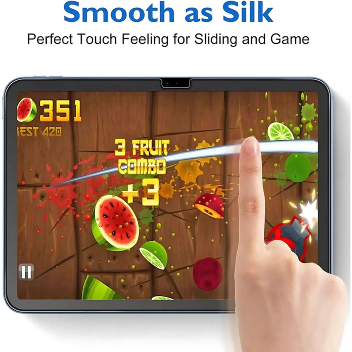 SHIELD - Mica Protector de Pantalla de Cerámica Mate para Samsung Galaxy Tab S7 Plus