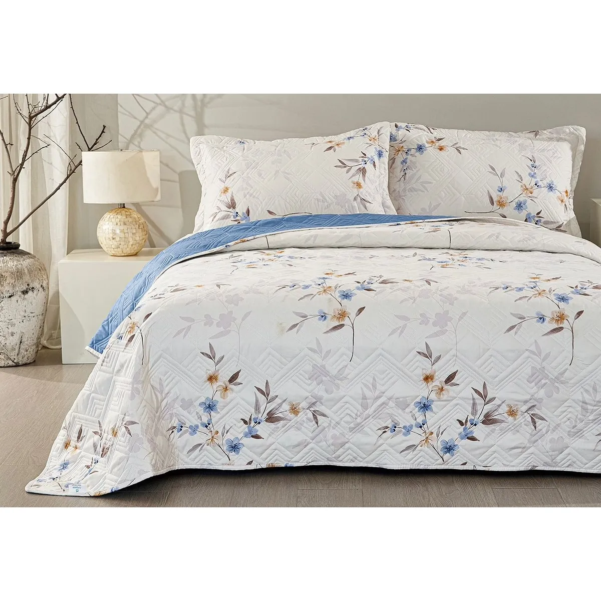 VENEZIA - Cubrecama y Juego de sábanas 2 Plazas